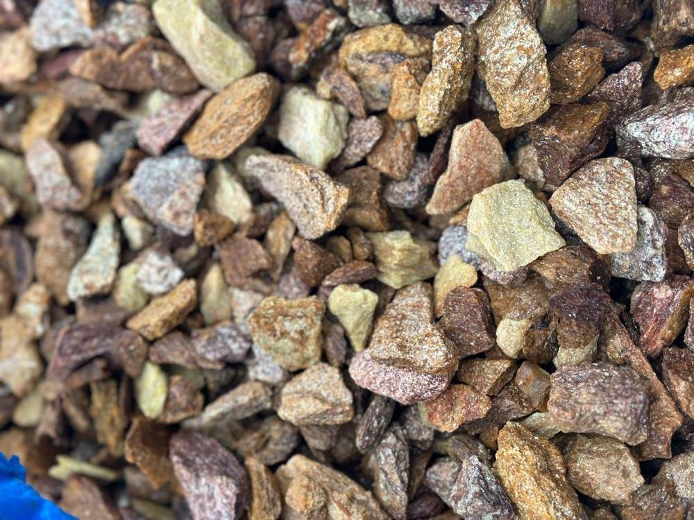 Златолит персиковый декоративная каменная крошка купить в Костромской области