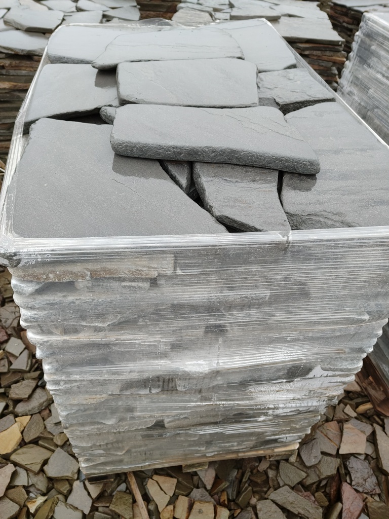 купить плитняк синий галтованный