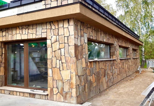 Плитняк кора дерева для фасада купить в Костромской области