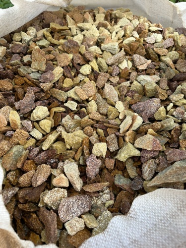 Златолит персиковый декоративная каменная крошка купить в Костромской области