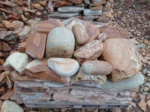 Златолит жёлтый, жёлто-зелёный глыбки и валуны для ланшафтного дизайна купить в Костромской области