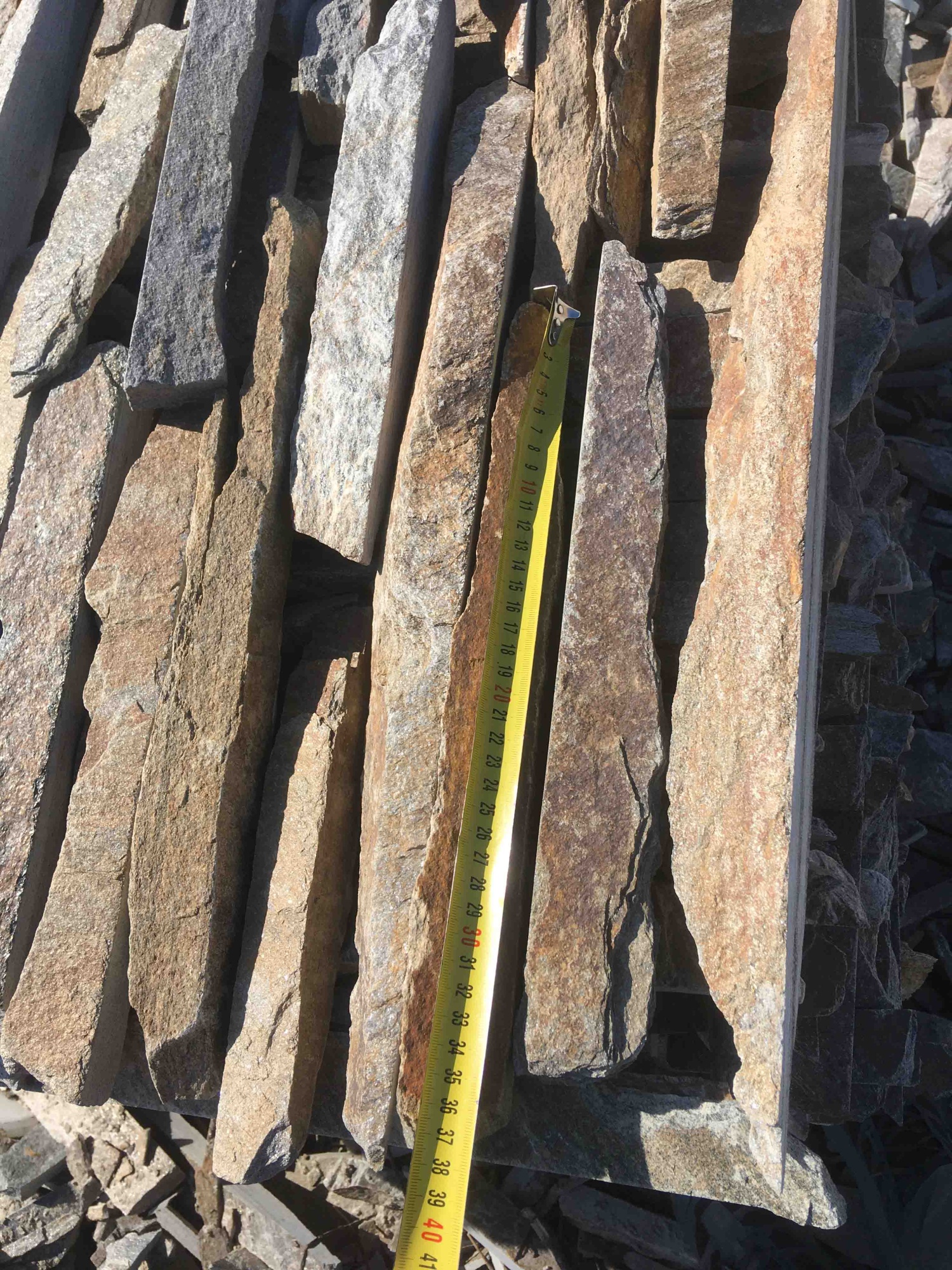 Горбушка златолит мультиколор для облицовки купить в Костромской области