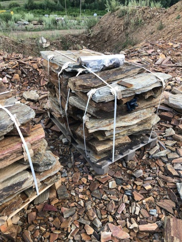 Плитняк кора дерева 50-100мм для пошаговых дорожек купить в Костромской области