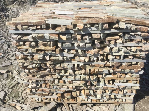 Горбушка златолит золотистый для облицовки купить в Костромской области