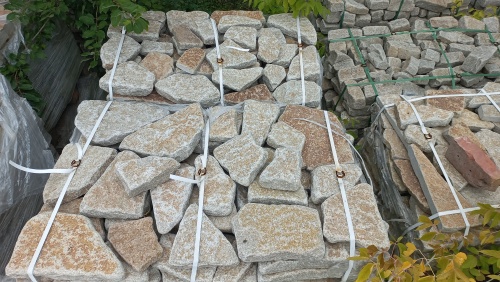 Гранитный плитняк галтованный для парковки купить в Костромской области