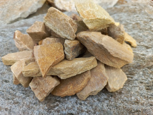 Златолит жёлтый декоративная каменная крошка купить в Костромской области