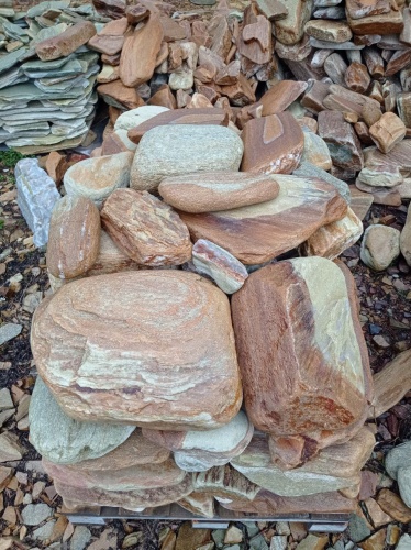 Златолит жёлтый, жёлто-зелёный глыбки и валуны для ланшафтного дизайна купить в Костромской области