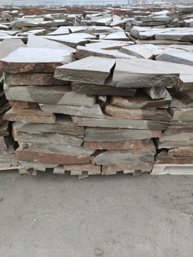 Плитняк песчаник серо-зелёный для мощения 60-65 мм купить в Костромской области